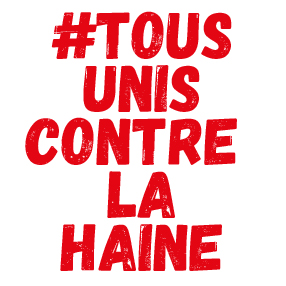 #Tous unis contre la haine   Semaine d'��ducation et d'actions contre le racisme et l'antis��mitisme   Du 18 au 24 mars